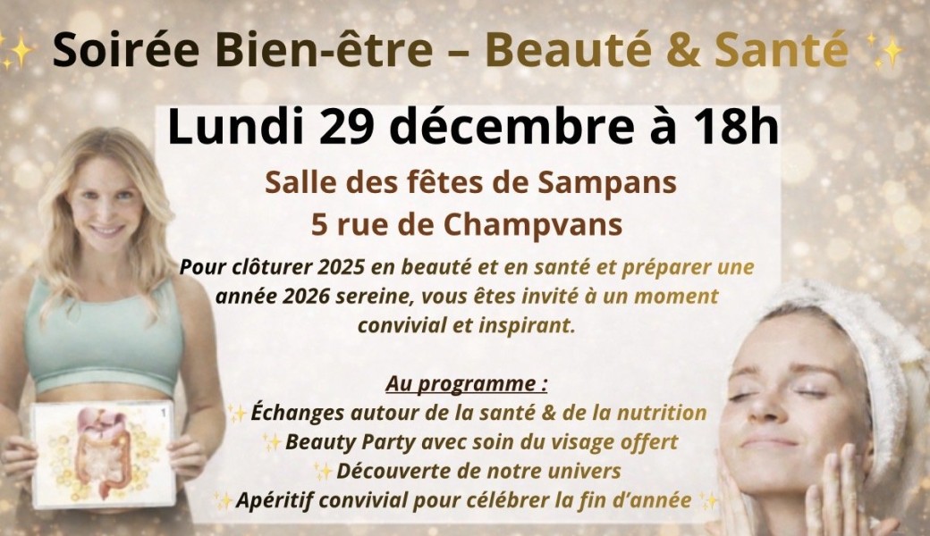 Soirée bien être pour 2026 