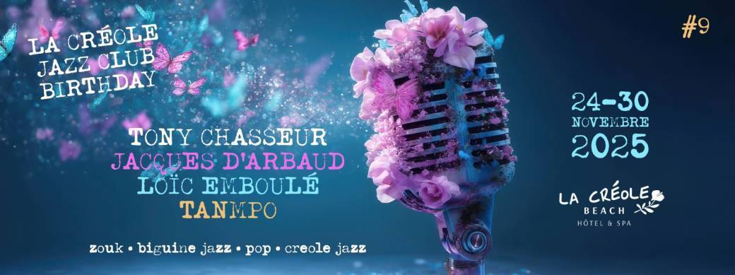 Soirée Biguine Jazz (Tony Chasseur + Karine Pentier)