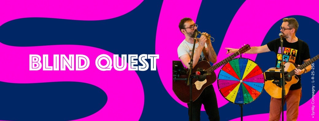 Soirée Blind Quest – Blind test live & roue des défis