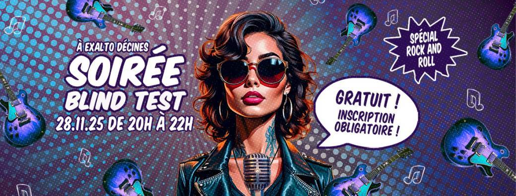 Soirée Blind Test - Exalto Décines