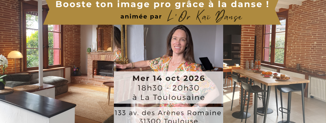 Soirée "Booste ton image pro grâce à la danse"