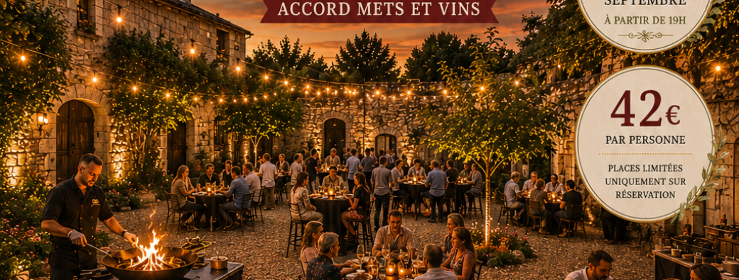 Soirée brasero au Clos des religieuses