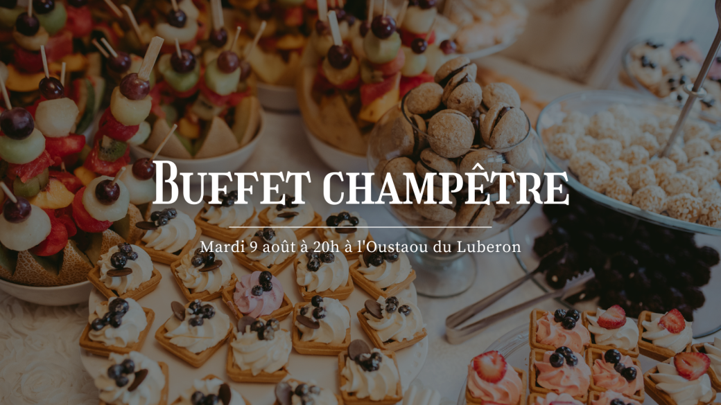 Soirée buffet champêtre 