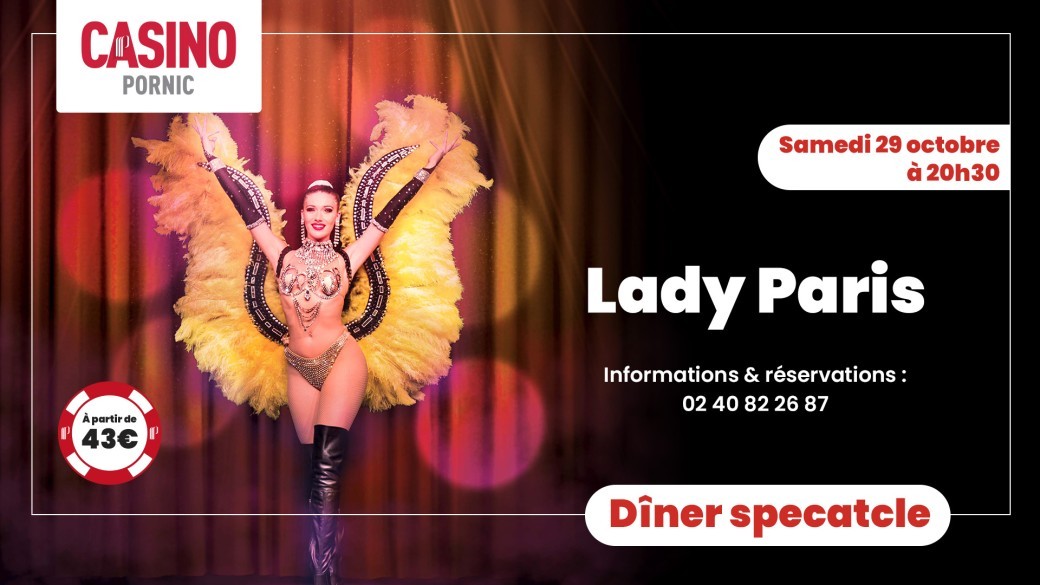 Diner Spectacle Cabaret - Lady Paris
