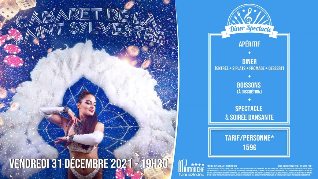 Soirée Cabaret - Saint Sylvestre 2021