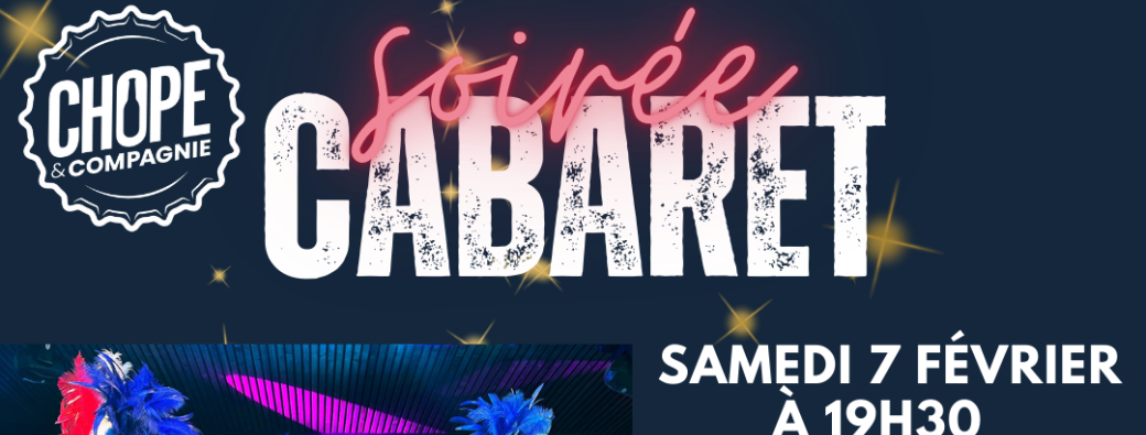 Soirée Cabaret - Samedi 07/02/2026 