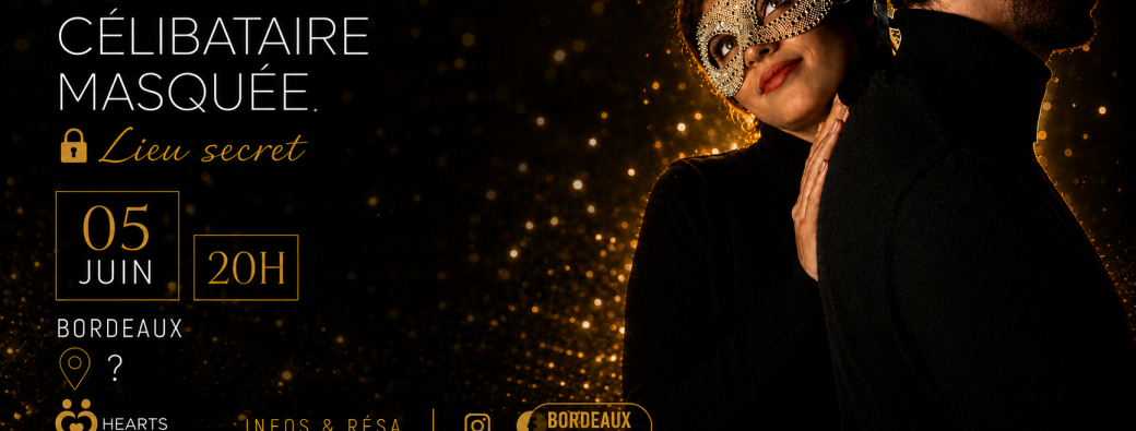 Soirée célibataire masquée - lieu secret 