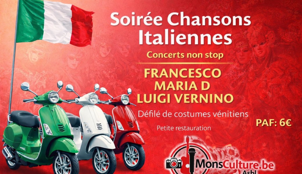 Soirée Chansons Italiennes