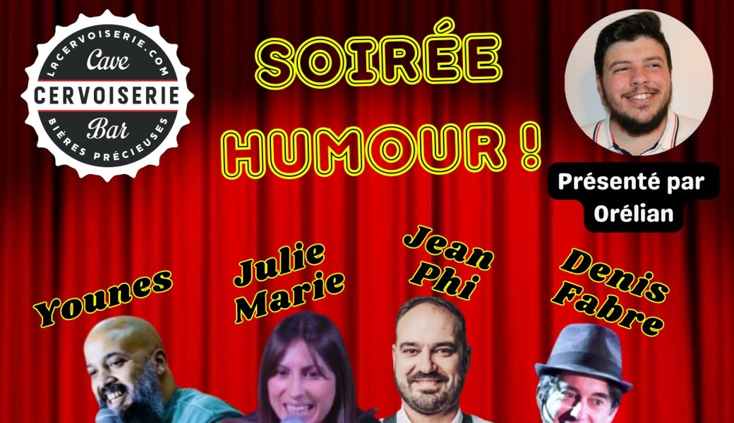 Soirée Comedy Club à la Cervoiserie Good Vibes Comedy Club