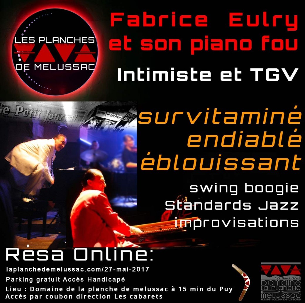 27 mai 2017 Soirée Concert Fabrice Eulry 