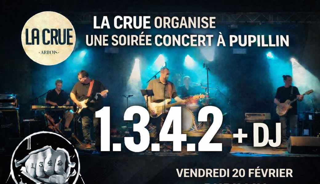 Soirée concert - La Crue