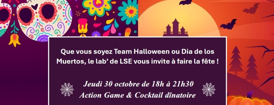 Soirée conviviale | Cocktail & Action Game Halloween 30.10