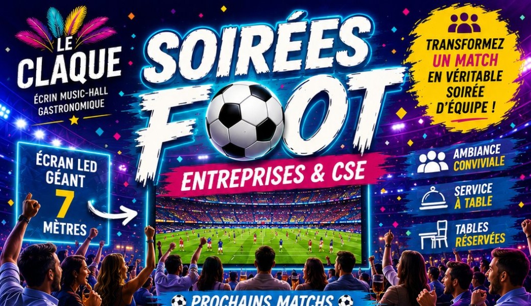 Soirée Coupe Du Monde Spécial CE et Club de Football 