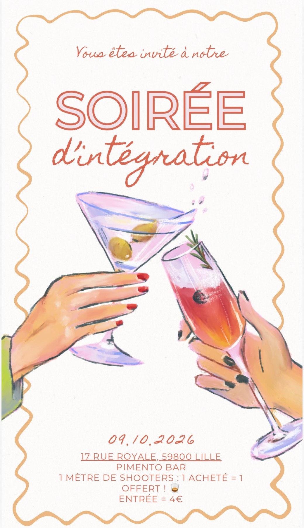 Soirée d’intégration 2026