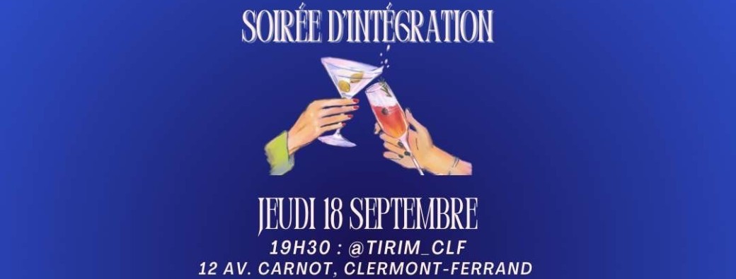 Soirée d’intégration 