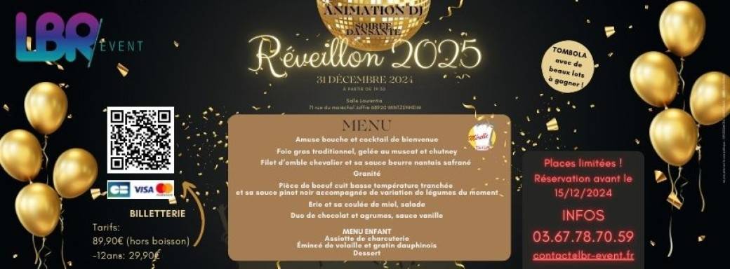 Soirée dansante du Réveillon 2025
