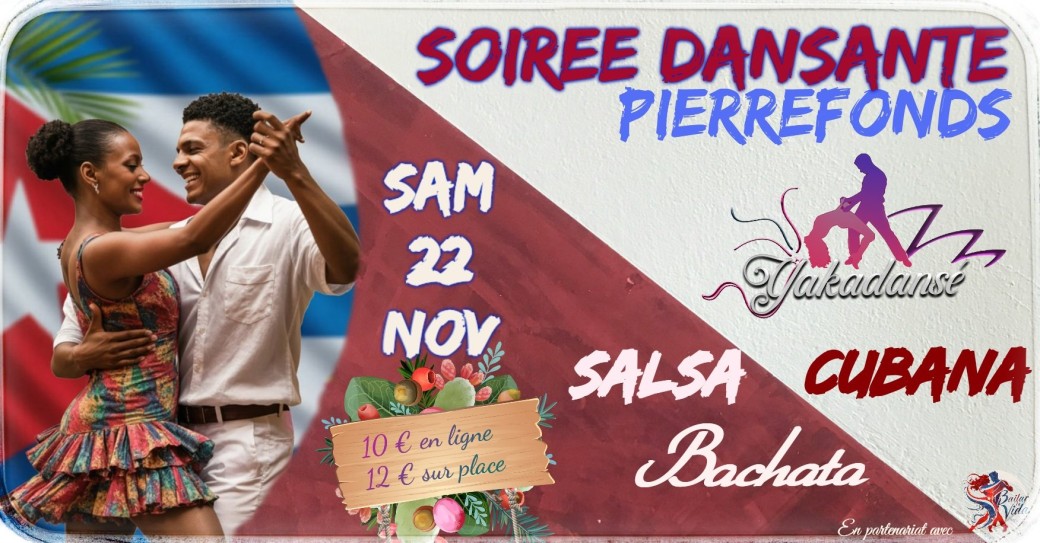 Soirée dansante - Pierrefonds - Salsa - Bachata