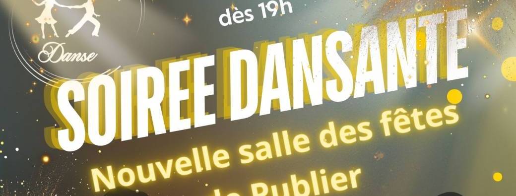 Soirée dansante samedi 14 mars 2026