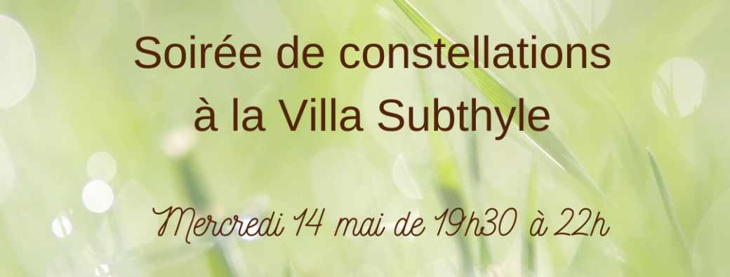 Soirée de constellations