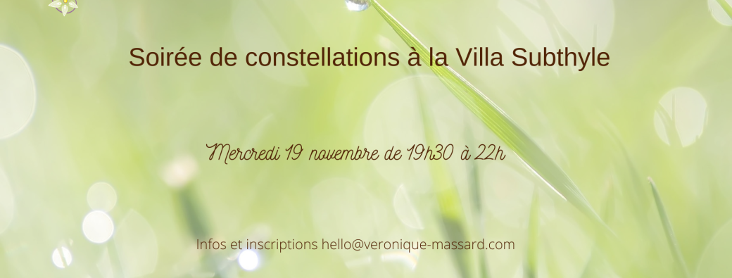 Soirée de constellations