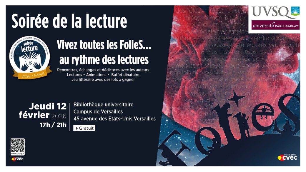 Soirée de la lecture - Remise des prix concours d'écriture Thème FOLIES