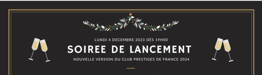 Le Club Prestiges de France 2024 - Nouvelle version