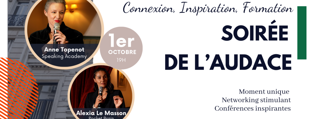 Soirée de l'Audace Conférences & Networking