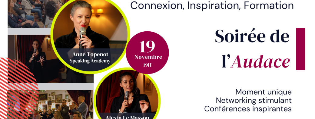 Soirée de l'extra Audace - Conférences & Networking #8