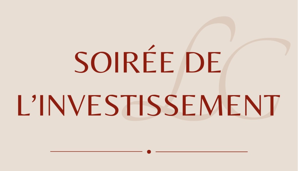 Soirée de l'investissement