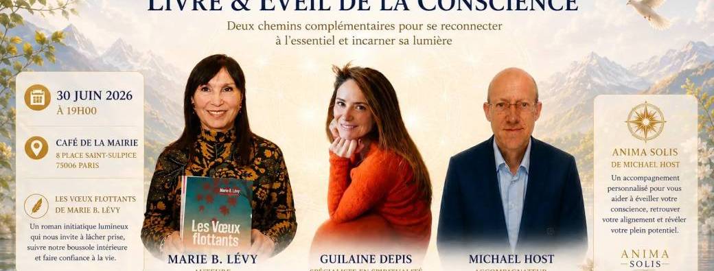 Soirée de rencontre et d’échange autour d'un livre, de la spiritualité
