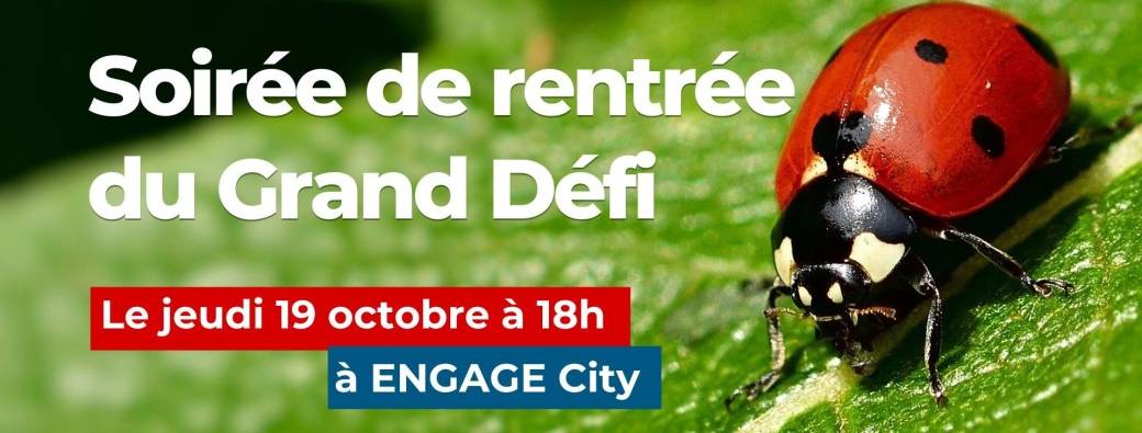 Soirée de rentrée du Grand Défi