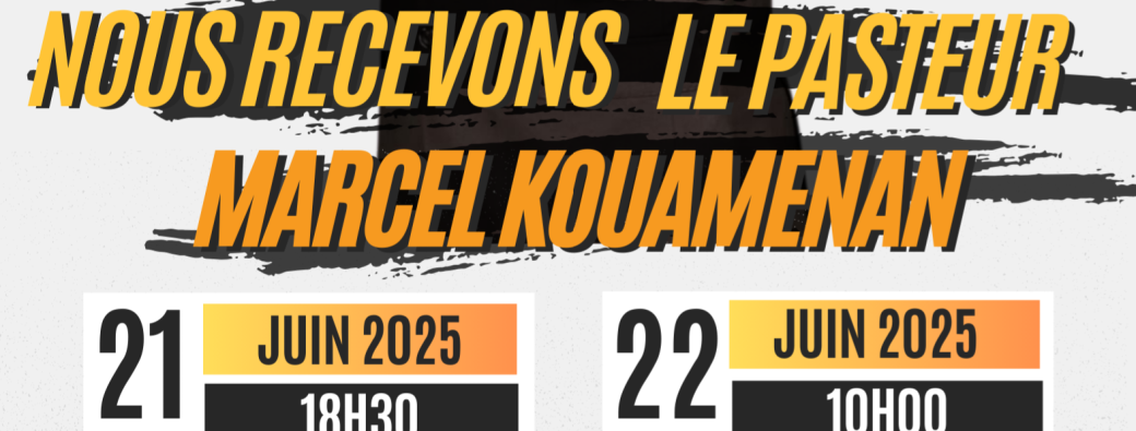Soirée de réveil spirituel avec Marcel KOUAMENAN
