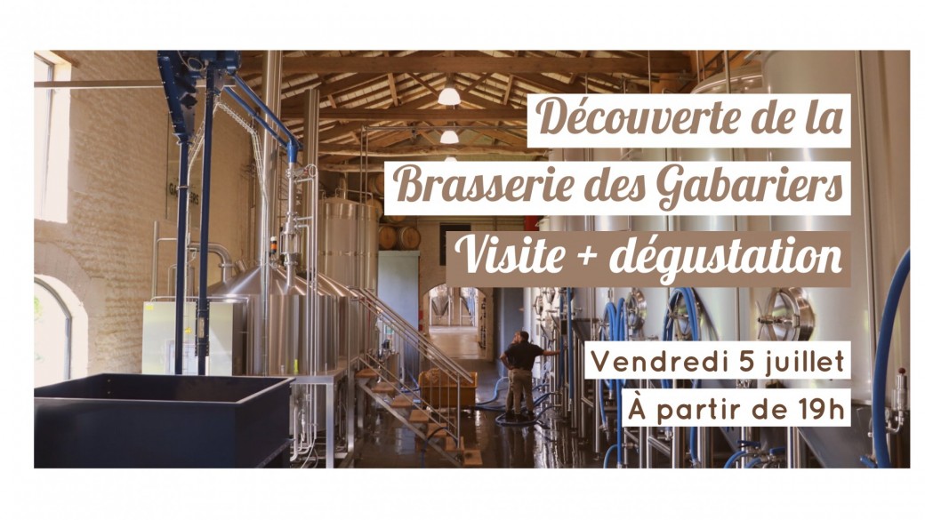 Soirée découverte de la Brasserie des Gabariers // visite + dégustation