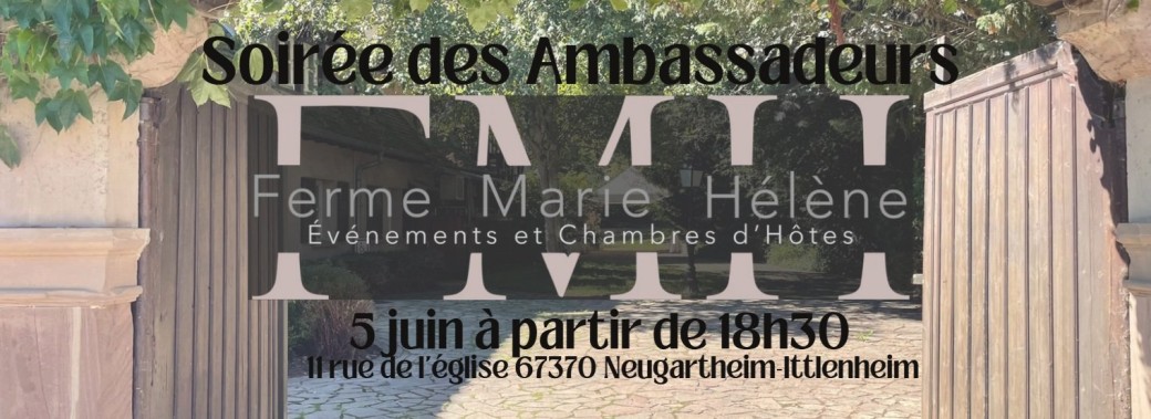 Soirée des ambassadeurs 05 juin 