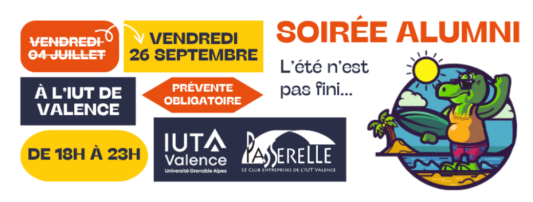Soirée alumni - l'été n'est pas fini