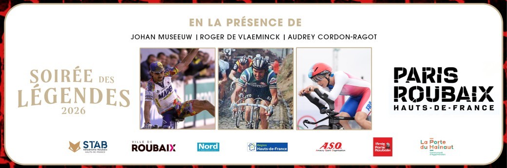 Soirée des Légendes de Paris-Roubaix Hauts-de-France 2026