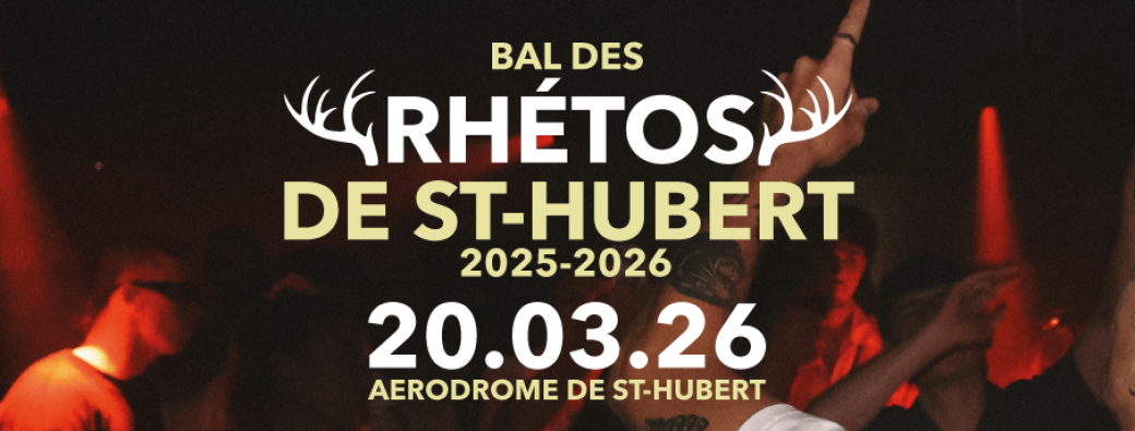 Soirée des rhétos de St-Hubert 2025-2026