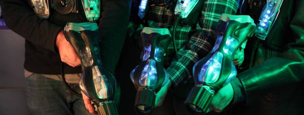 Soirée d'Halloween à Cachan : Laser game en résidence 