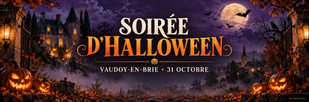 Soirée d'Halloween par Axel & Sara