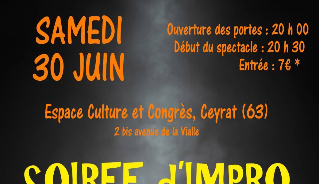 Soirée d'impro - Lave en Scène reçoit Les Habités