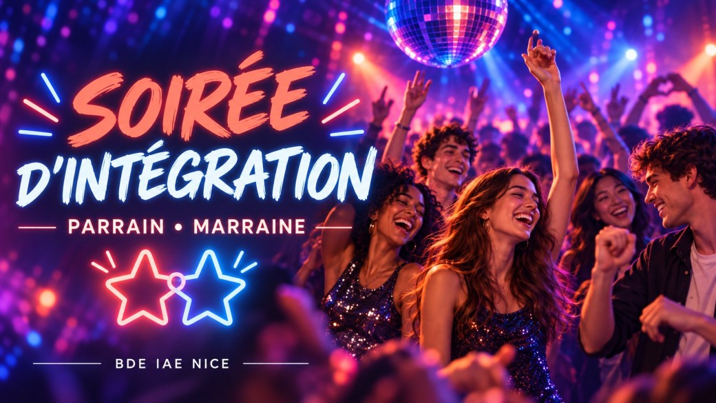 Soirée d'intégration - BDE IAE NICE