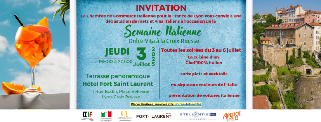 Soirée Italienne Dolce Vita