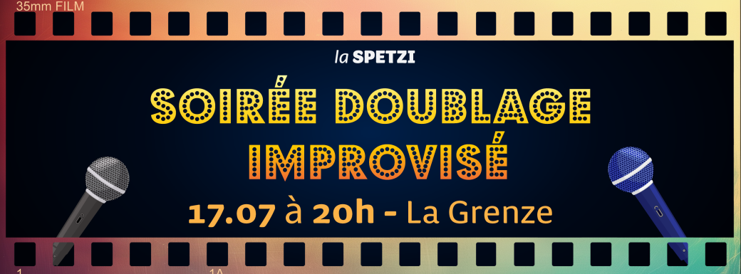 Soirée Doublage Improvisé : on détourne vos films et séries préférés !
