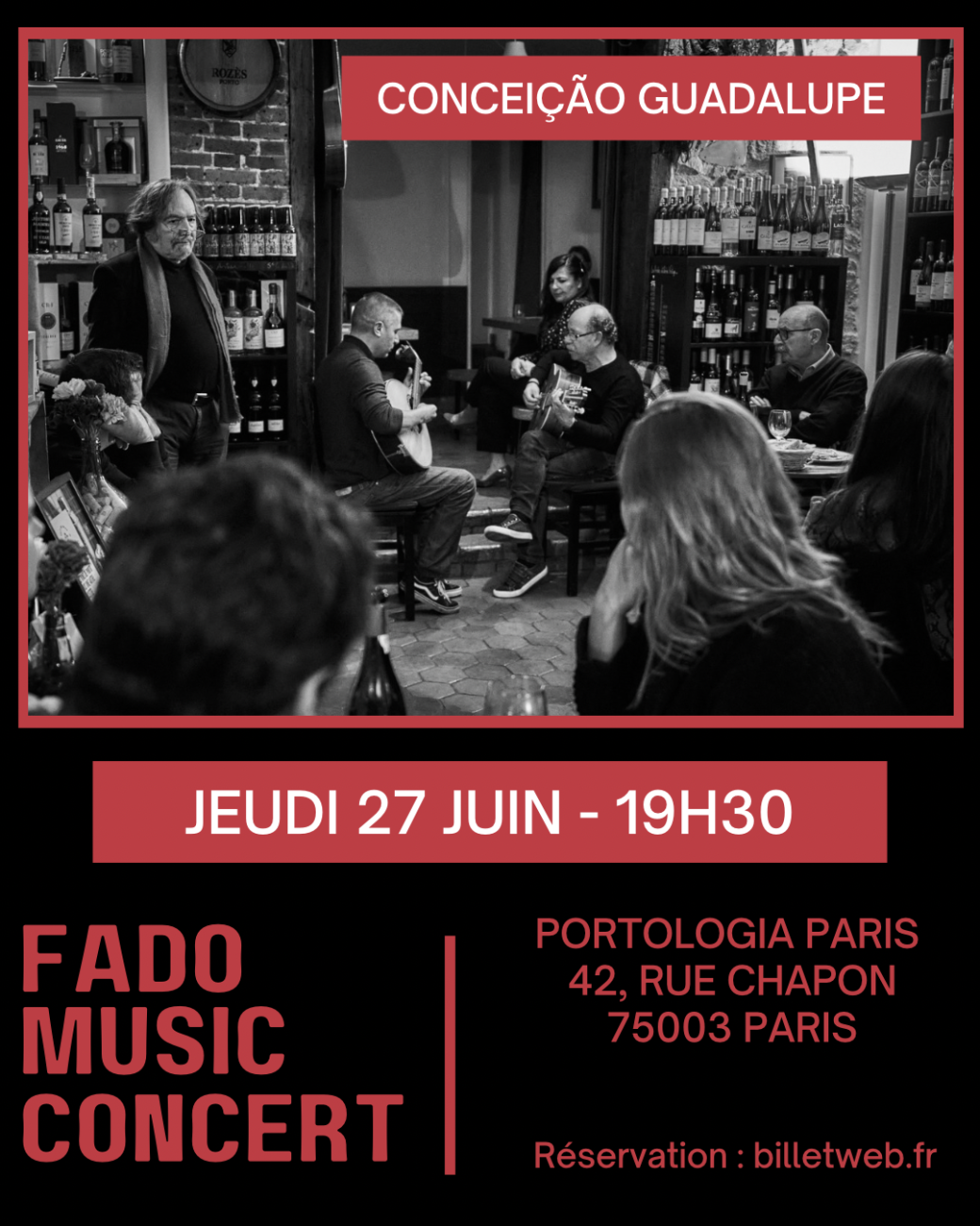 Soirée Fado O'Portologia  -  Vitor Teixeira