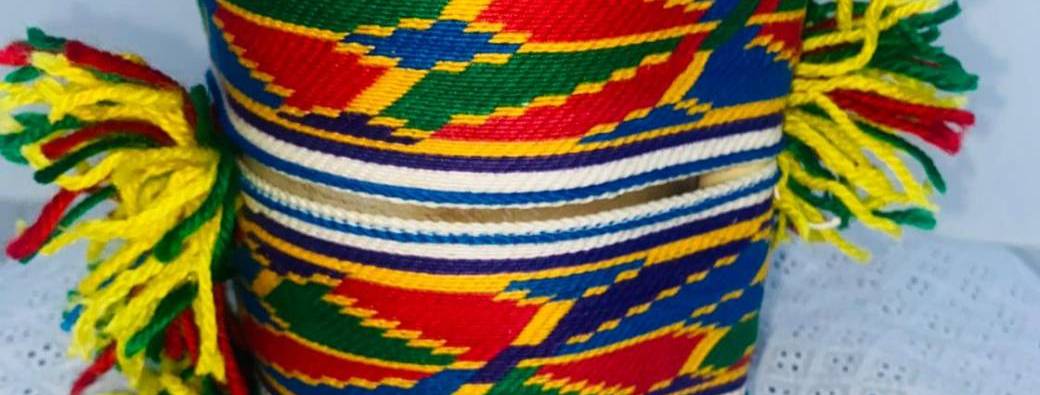 Démonstration de SEPU- Broderie traditionnelle Saamaka