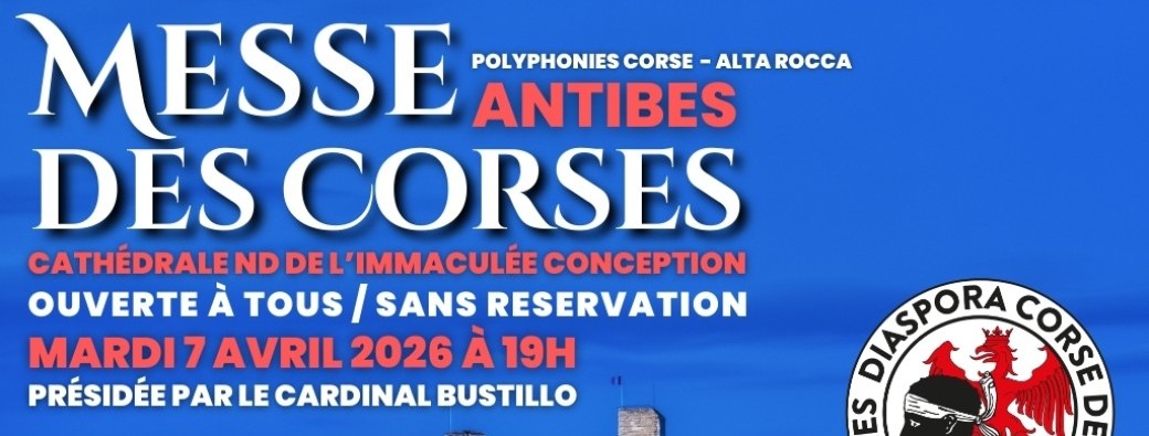 Soirée festive - La Corse à Antibes 2026