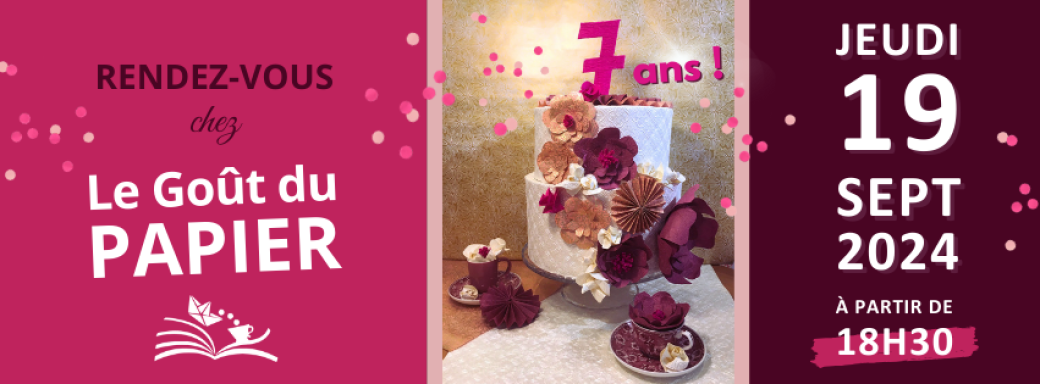 Soirée festive pour nos 7 ans !