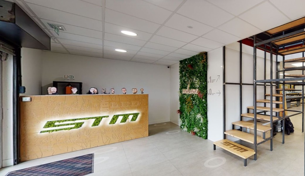 Soiree fin de mandat & visite chez STM - BNI Corpus !