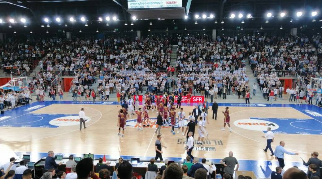 Match Rouen Métropole Basket - Pt de Cheruy