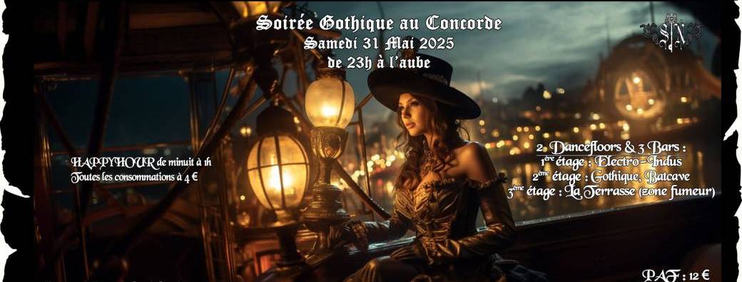 Soirée Gothique au Concorde : 2 Dance Floors !